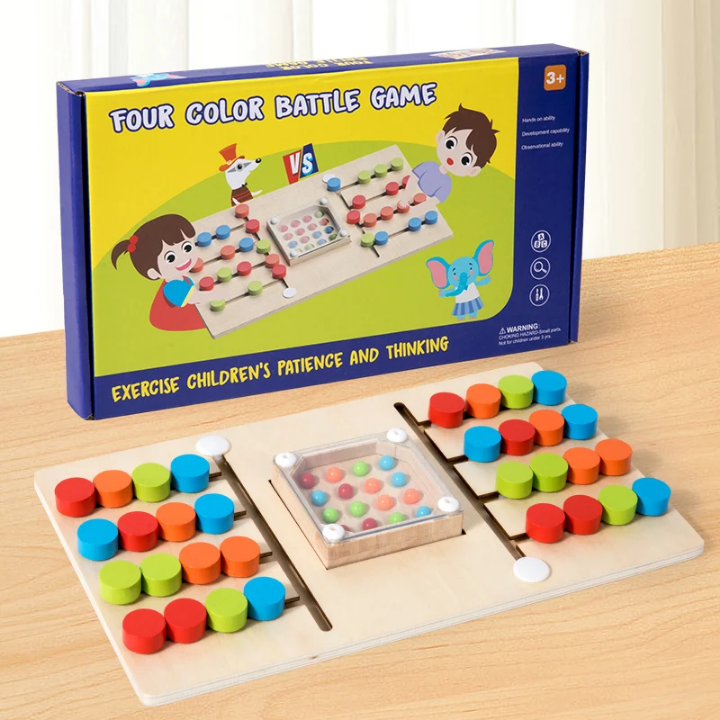 LogicBlocks : Jeu Éducatif Montessori pour Logique et Concentration