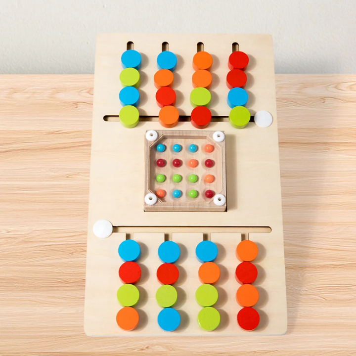 LogicBlocks : Jeu Éducatif Montessori pour Logique et Concentration