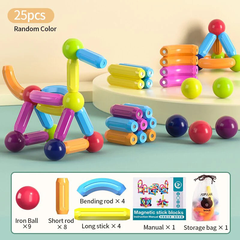 MAGNETIC STICKS™ - Jeu de construction magnétique
