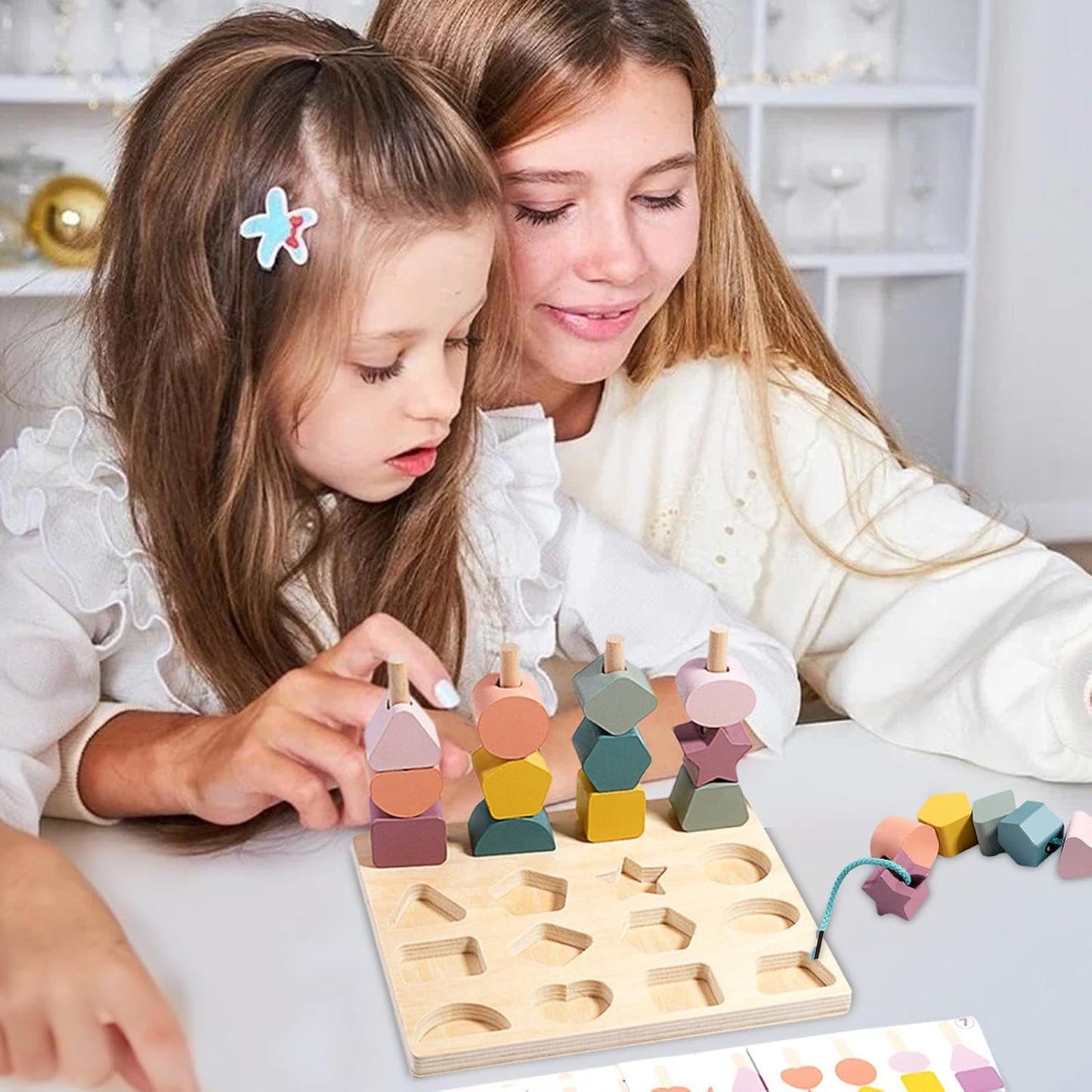 ShapeSense : Jeu d’Association de Formes et Couleurs en Bois