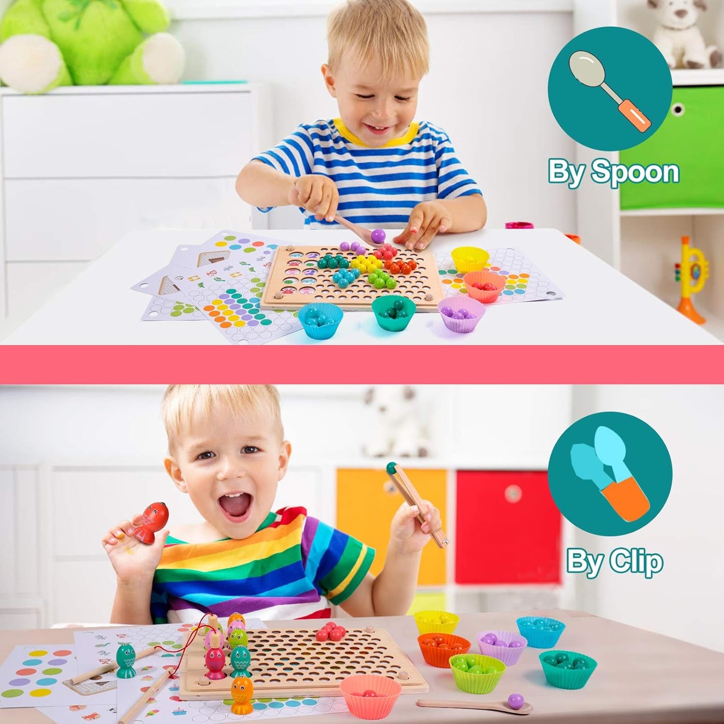 LogiCatch – Jeu éducatif multifonction pour développer motricité, logique et concentration