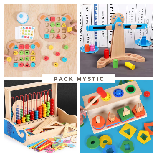 Pack Mystic : 4 Jouets Éducatifs pour Enfants
