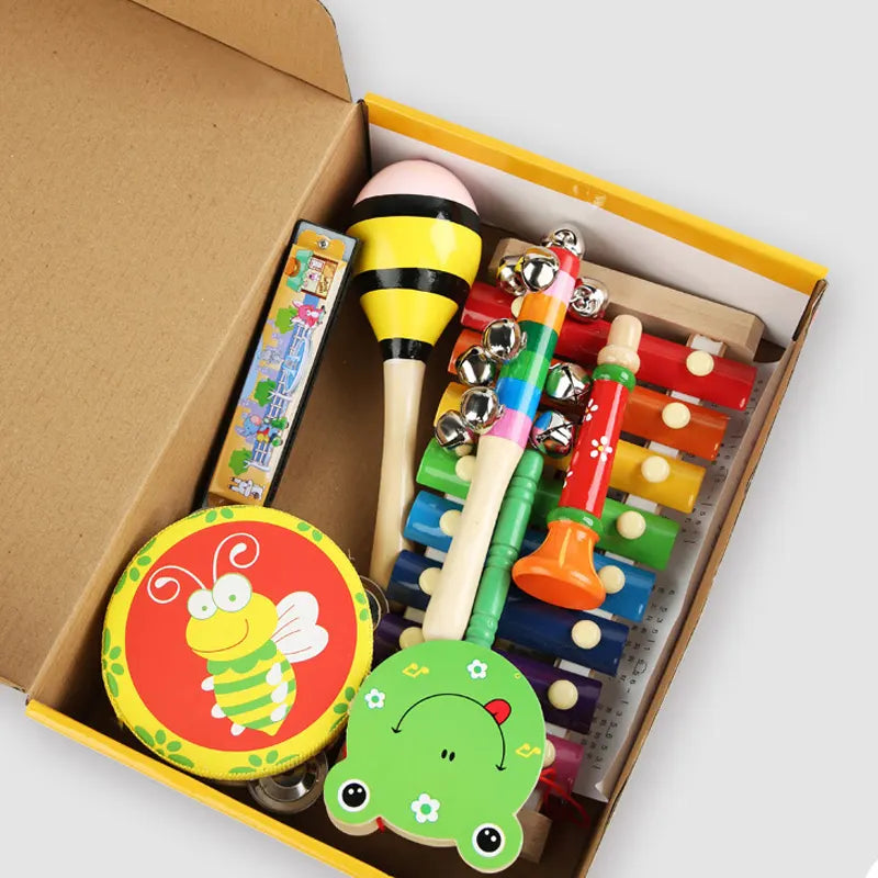 MusicalSet : Ensemble d'Instruments de Musique en Bois