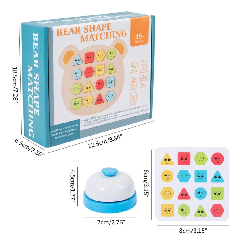 BearFormz : Jeu éducatif en bois amusant pour enfant maroc villaco