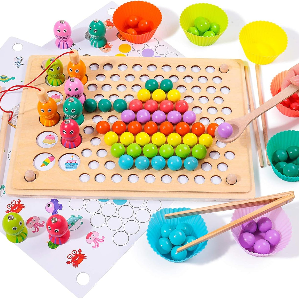 LogiCatch – Jeu éducatif multifonction pour développer motricité, logique et concentration