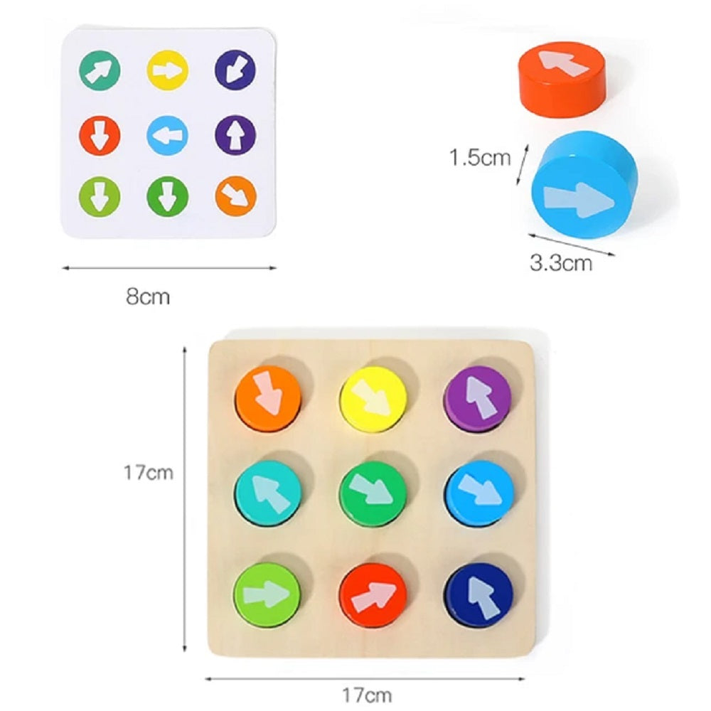 ArrowsGame : Jeu de Puzzle Coloré pour l'Éducation Précoce des Enfants.
