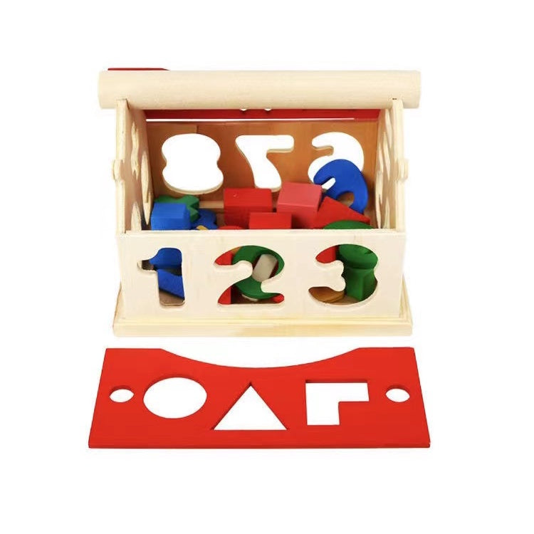 LittleHouse - Jeu d'encastrement en bois