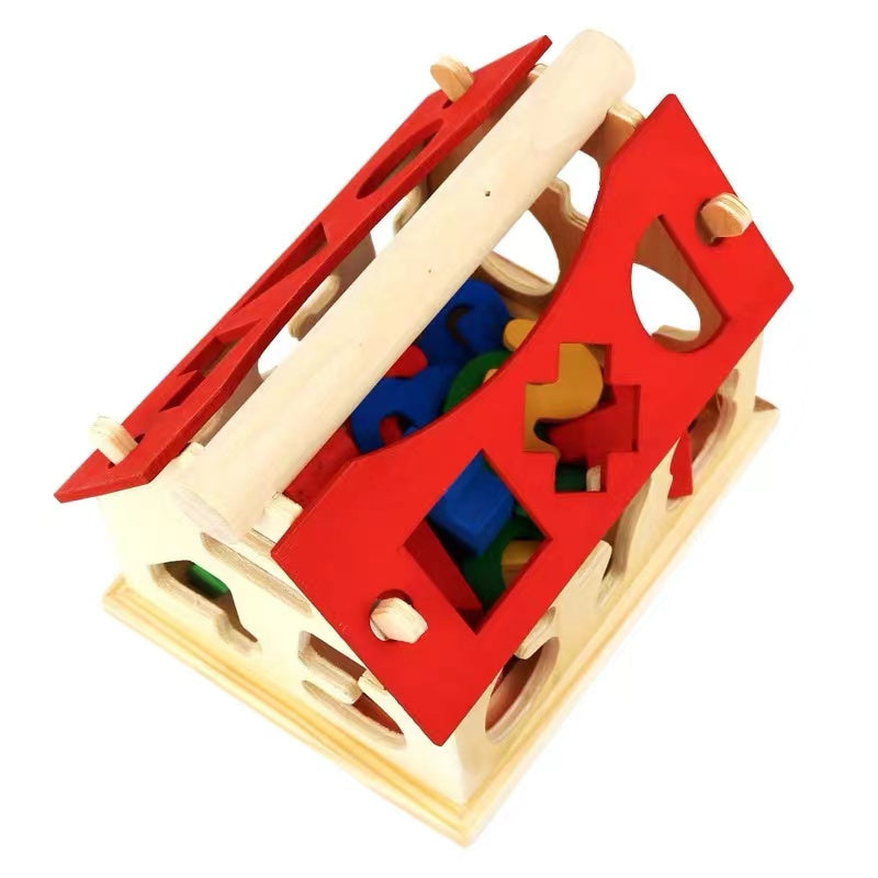 LittleHouse - Jeu d'encastrement en bois