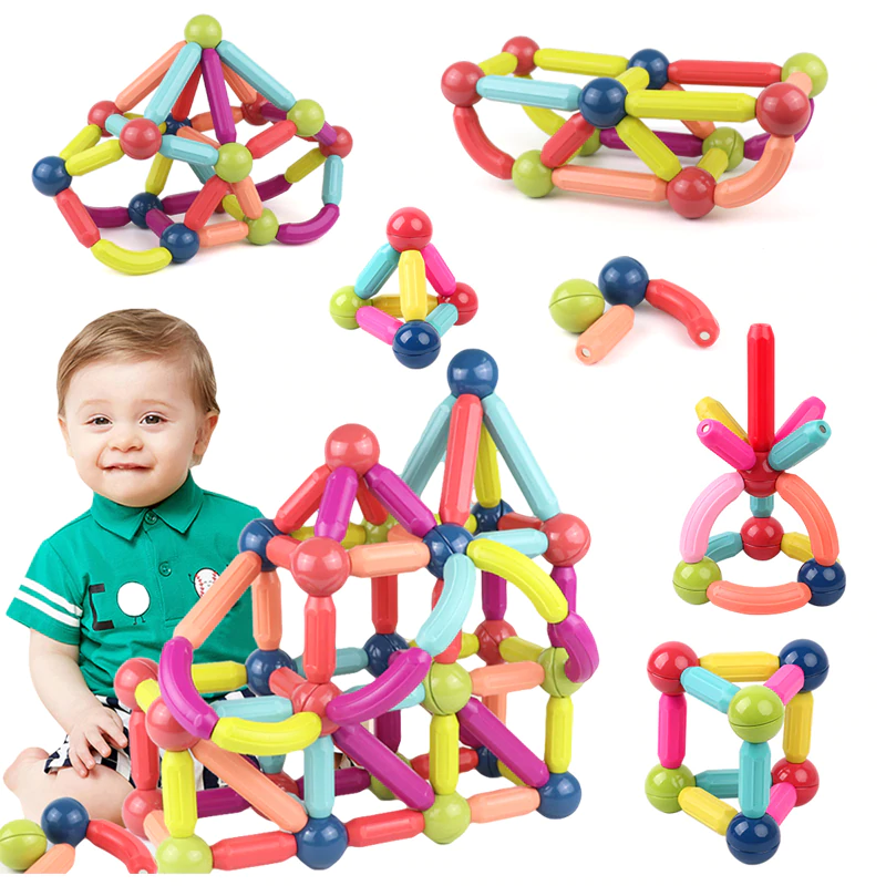 MAGNETIC STICKS™ - Jeu de construction magnétique