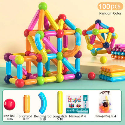 MAGNETIC STICKS™  - Jeu de construction magnétique