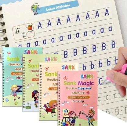 LearningNotebook : 4 Cahiers d'Apprentissage réutilisables pour enfants