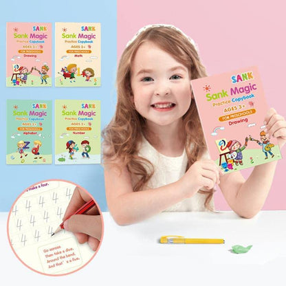 LearningNotebook : 4 Cahiers d'Apprentissage réutilisables pour enfants