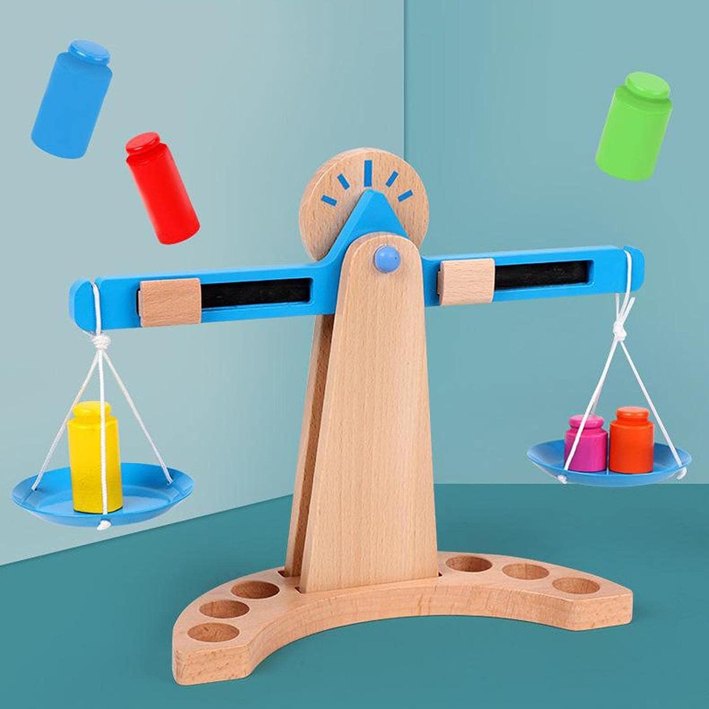 WoodenBalance - Jouet Éducatif en Bois pour Enfants