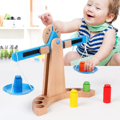 WoodenBalance - Jouet Éducatif en Bois pour Enfants