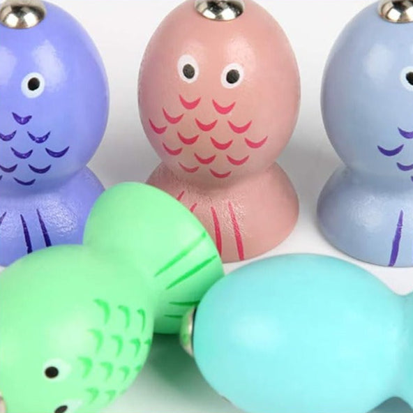 ColorFish Duo – Jeu de Pêche & Tri de Couleurs en Bois 2 en 1