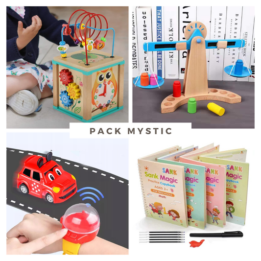Pack Mystic : 4 Jouets Éducatifs pour Enfants