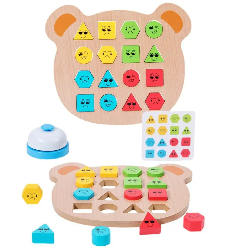 BearFormz : Jeu éducatif en bois amusant  pour enfant maroc villaco 