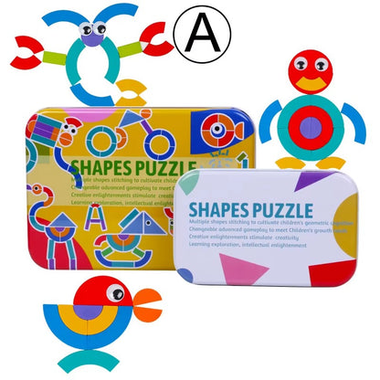 Puzzle de Formes en Bois