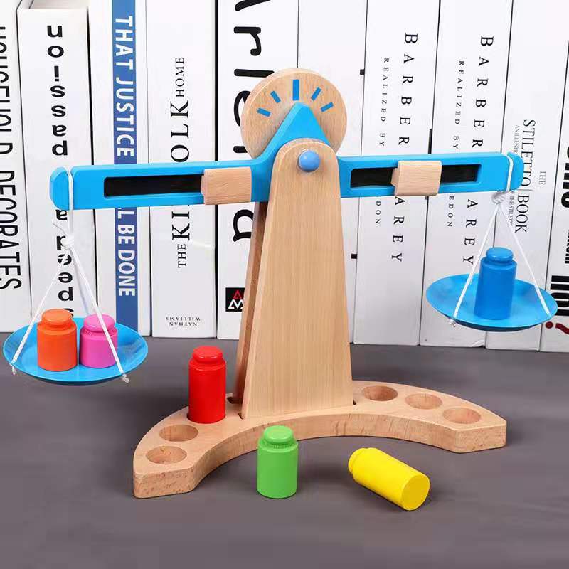 WoodenBalance - Jouet Éducatif en Bois pour Enfants