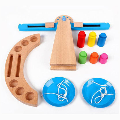 WoodenBalance - Jouet Éducatif en Bois pour Enfants