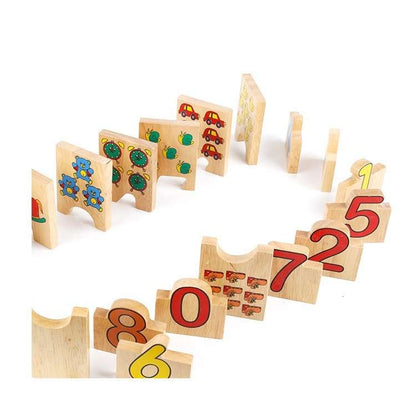 NumbersPuzzle - Puzzle d'apprentissage 0 à 9 en Bois