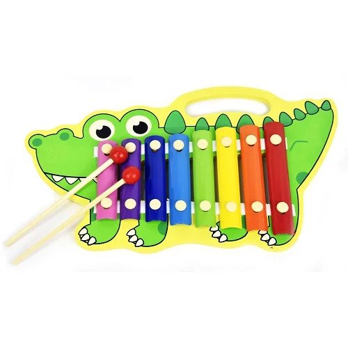 CrocoXylo - Xylophone Crocodile en bois