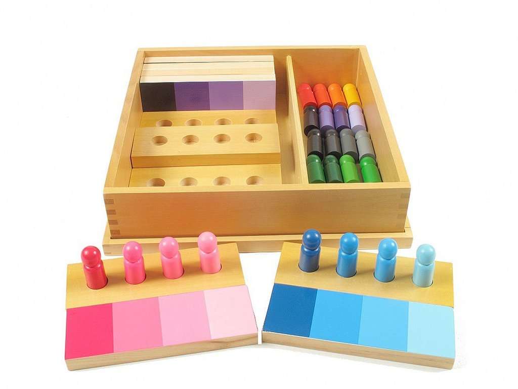 Tablettes des couleurs dégradés